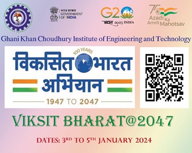 Viksit Bharat@2047 is the vision of the Government of India to make India a developed nation by 2047, the 100th year of its independence.