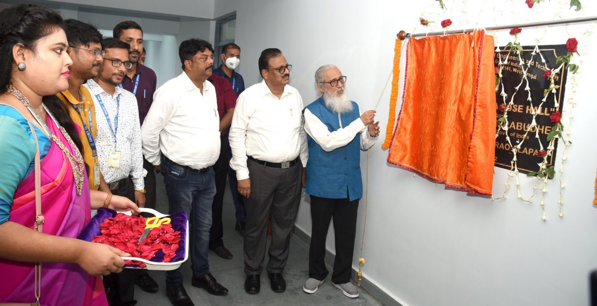 Prof. Anil D. Sahasrabudhe, Honorable Chairman, AICTE, Visited the institute from 1st August, 2022.